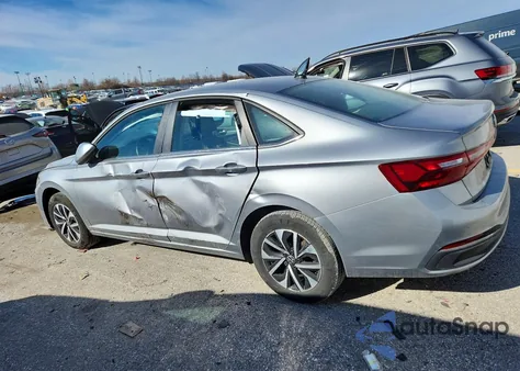 2025 Volkswagen Jetta S из США, поврежденный, VIN 3VW5X7BU6SM011513